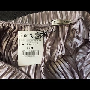 NWT Zara lavender skirt